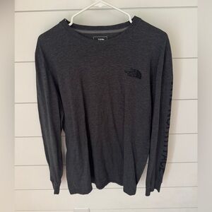 Men’s Northface Grey Longsleeve Tee